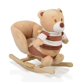 Moni Toys Hintázó maci 60 cm barna