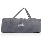 iSleep utazóágy, multifunkciós, pelenkázóval, játékkal, kupolával SZÜRKE