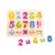 TOOKY Toy fapuzzle számok -16dbos