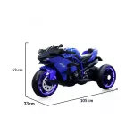 BO NINJA elektromos motor 3 kerekű KÉK