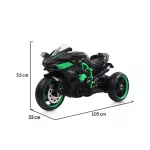 BO NINJA elektromos motor 3 kerekű FEKETE