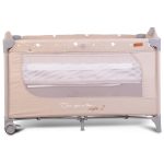 Cangaroo Once upon2 2 szint utazóágy zenélő forgó játékkal bézs