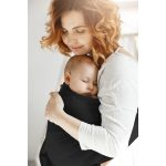 CHERISH Hordozókendő FEKETE