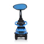 MONI Bébitaxi POLICE napfénytetővel KÉK