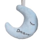 MOONLIGHT zenélő forgó holdacskákkal lányos PINK