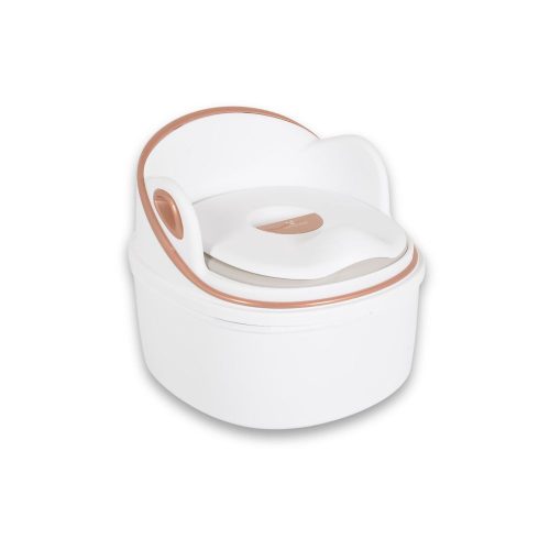 RUM BABA 3in1 bili átalakítható wc szűkítő+fellépő, szilikon ülés FEHÉR