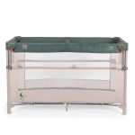 MONI Next level utazóágy lehajtható oldalfal 2 szint zöld