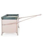 MONI Next level utazóágy lehajtható oldalfal 2 szint zöld