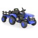MONI BO Rancher elektromos traktor utánfutóval kék
