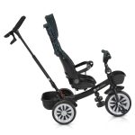 SPACE tricikli szülőkaros, 360 fokban forgatható KÉK