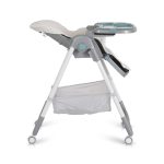 RAFFY etetőszék, könnyű, kompakt, multifunkciós, macis mintával MENTA