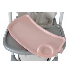 RAFFY etetőszék, könnyű, kompakt, multifunkciós, macis mintával PINK