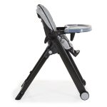 NERON etetőszék multifunkciós, fekete vázzal SZÜRKE