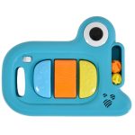 ZIZZY bébikomp zenélős, 3 szint emelhető KÉK