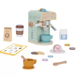 Tooky Toy fajáték kávéfőző pasztel