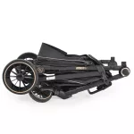 BUGGY babakocsi lapracsukható, nagy kerekek, könnyű FEKETE