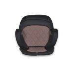 JAX autós ülésmagasító háttámlával 125-150cm rögzítő hevederrel, ISOFIX PINK