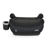 SWIFT ülésemelő I-SIZE pohártartóval, hevederrel 125-150cm FEKETE