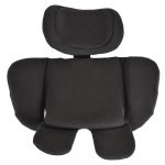 GRAVITY I-size autós ülés 40-150cm, SPS, forgatható talp, pamut huzat FEKETE