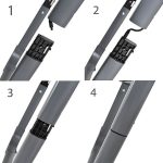 CANGAROO NIRVANA 2in1 etetőszék és hinta SZÜRKE