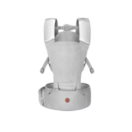   MISTRAL bébi hordozó 3 poziciós, ergonomikus, hálós VSZÜRKE