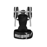 MISTRAL bébi hordozó 3 poziciós, ergonomikus, hálós FEKETE