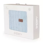 Sherpa takaró 75x100cm KÉK