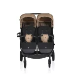 MONI TWINGO Iker babakocsi lábzsákkal CAMEL/BÉZS