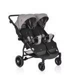 MONI TWINGO Iker babakocsi lábzsákkal VSZÜRKE/SILVER