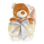 TAKARÓ Addie bear 90x75cm BÉZS