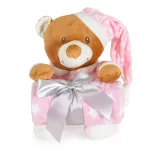 TAKARÓ Addie bear 90x75cm PINK