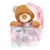 TAKARÓ Addie bear 90x75cm PINK