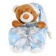 TAKARÓ Addie bear 90x75cm KÉK