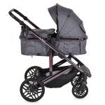 ALL ROAD babakocsi szett 2in1 átalakítható, autós hordozóval SZÜRKE