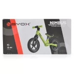 NIMBUS futóbicikli 12es fújható, világító kerekekkel PINK
