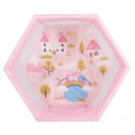 PLAYBOX utazó járóka 6szögletű PINK