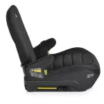GALAXY ülésmagasító háttámlával 125-150cm, ISOFIX FEKETE