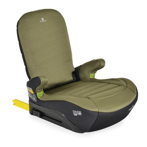 GALAXY ülésmagasító háttámlával 125-150cm, ISOFIX ZÖLD