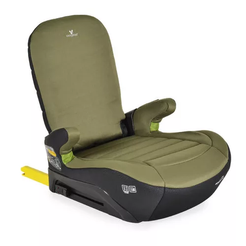 GALAXY ülésmagasító háttámlával 125-150cm, ISOFIX ZÖLD
