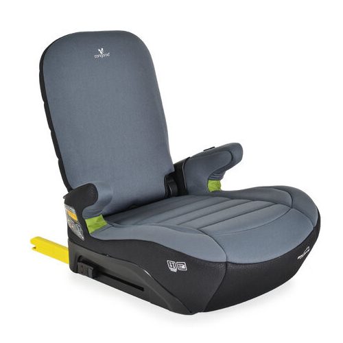 GALAXY ülésmagasító háttámlával 125-150cm, ISOFIX SZÜRKE