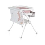 COMO összecsukható kád állvánnyal és pelenkázóval PINK