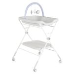 CROCO multifunkciós, összecsukható pelenkázó asztal SZÜRKE