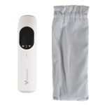 CLARITY infrás hőmérő érintésmentes LEDes, elemes, 2in1