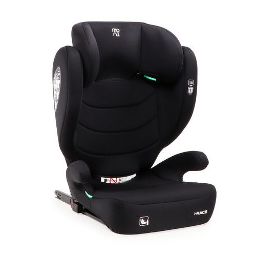 I-RACE autós ülés 100-150 cm ülésmagasítóvá alakítható FEKETE