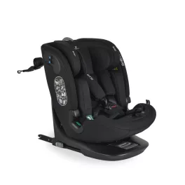   GTS prémium autós ülés 40-150cm SPS, 360fokban forgatható FEKETE