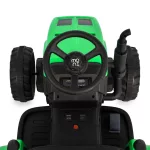 BO DALLAS elektromos traktor trélerrel 12V 140cm ZÖLD