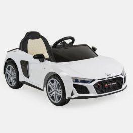 BO Audi R8 Spyder elektromos autó 105cm FEHÉR