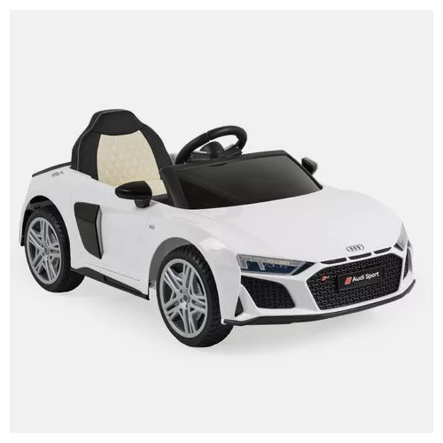 BO Audi R8 Spyder elektromos autó 105cm FEHÉR