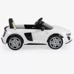 BO Audi R8 Spyder elektromos autó 105cm FEHÉR