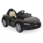 BO Audi R8 Spyder elektromos autó 105cm FEKETE